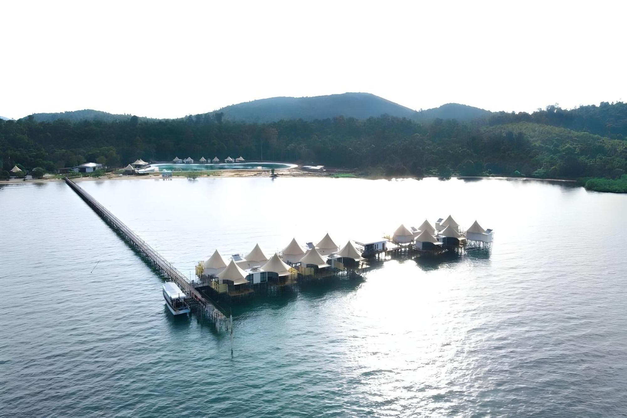 Kiki Beach Resort Galang Island Exterior foto