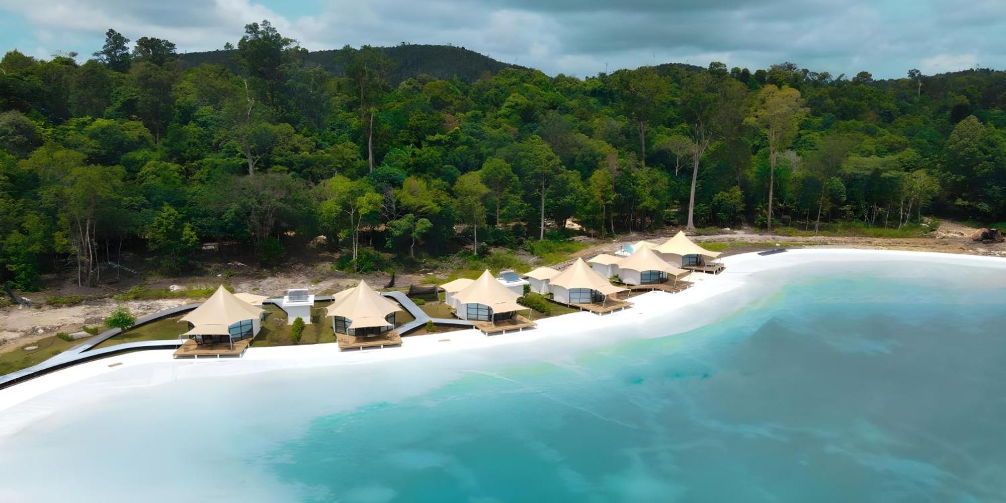 Kiki Beach Resort Galang Island Exterior foto