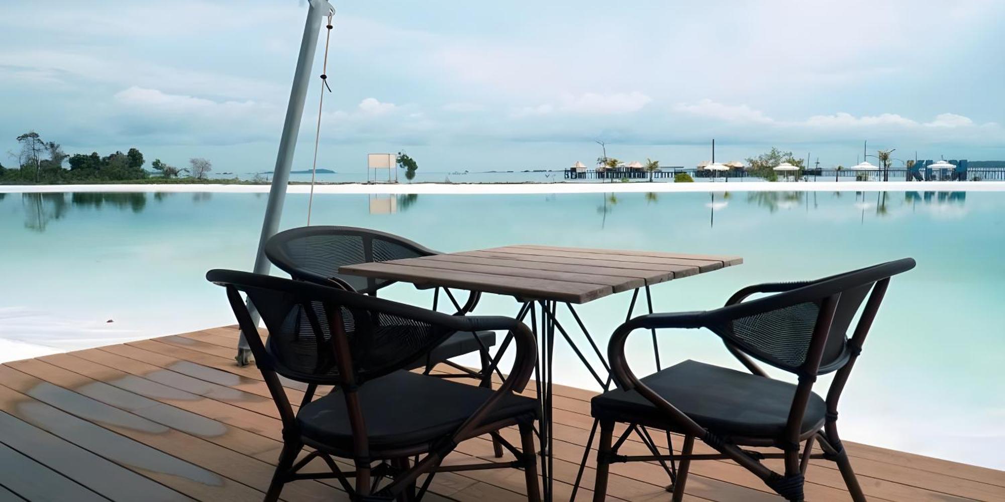 Kiki Beach Resort Galang Island Exterior foto